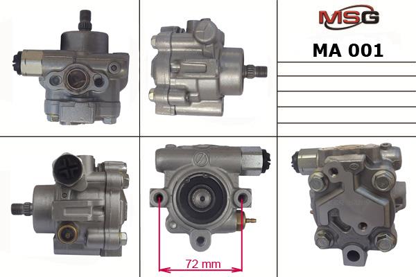 MSG MA001 Hydraulic Pump, steering system MA001
