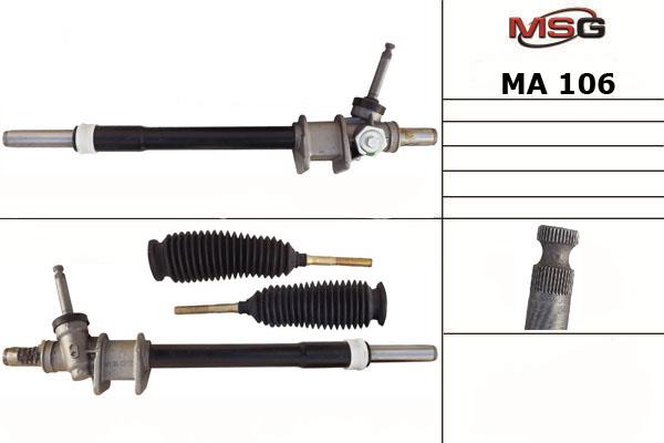 MSG MA106 Steering rack without power steering MA106