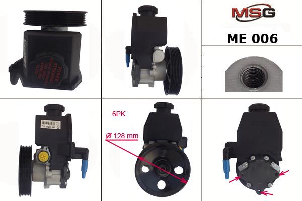 MSG ME006 Hydraulic Pump, steering system ME006