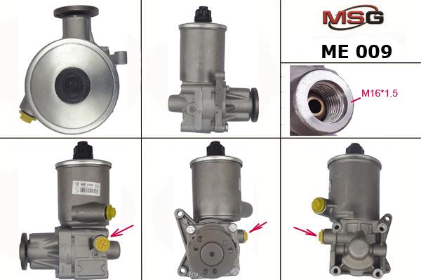 MSG ME009 Hydraulic Pump, steering system ME009