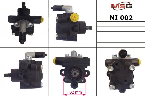 MSG NI002 Hydraulic Pump, steering system NI002