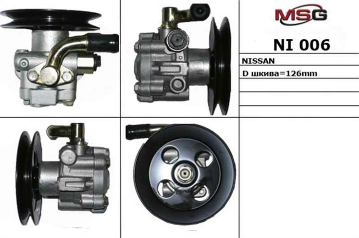MSG NI006 Hydraulic Pump, steering system NI006