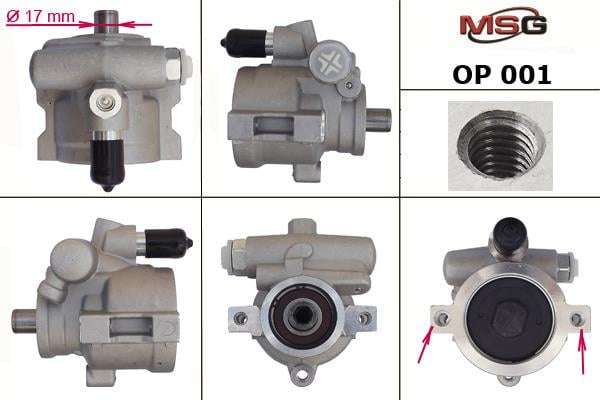 MSG OP001 Hydraulic Pump, steering system OP001