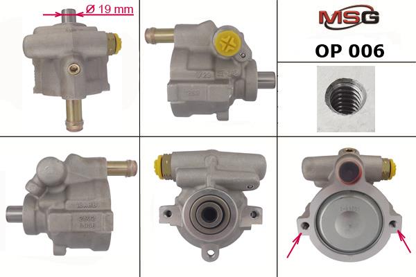 MSG OP006 Hydraulic Pump, steering system OP006