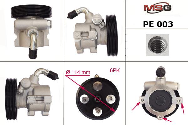 MSG PE003 Hydraulic Pump, steering system PE003