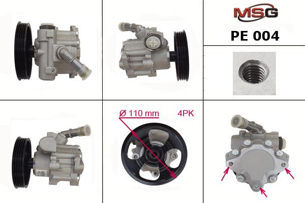 MSG PE004 Hydraulic Pump, steering system PE004