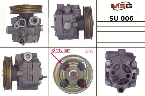 MSG SU006 Hydraulic Pump, steering system SU006