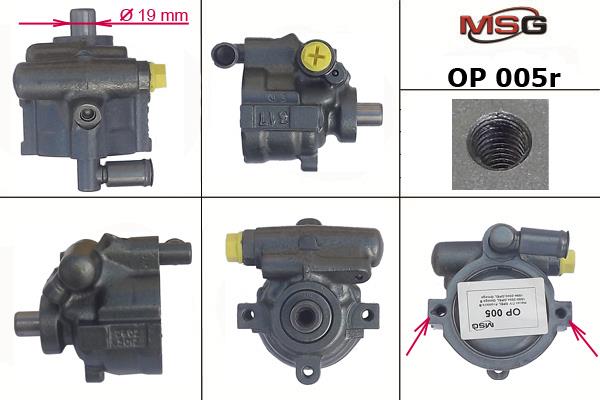 MSG OP005R-ARCH Hydraulic Pump, steering system OP005RARCH