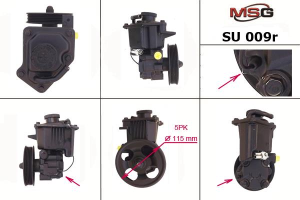 MSG SU009R-ARCH Hydraulic Pump, steering system SU009RARCH