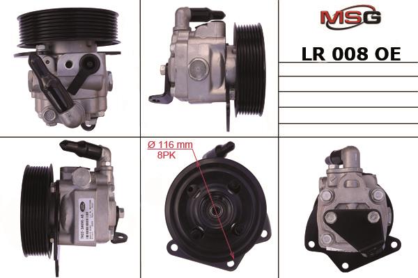 MSG LR008OEM Hydraulic Pump, steering system LR008OEM