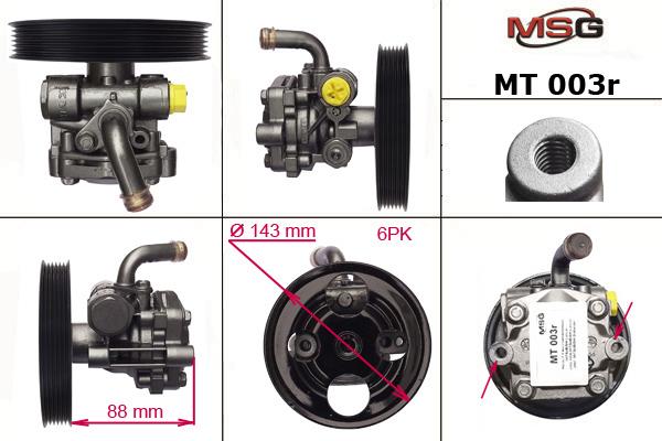 MSG MT003R-ARCH Hydraulic Pump, steering system MT003RARCH