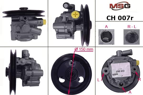 MSG CH007R-ARCH Hydraulic Pump, steering system CH007RARCH