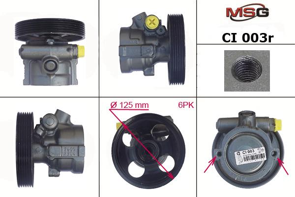 MSG CI003R-ARCH Hydraulic Pump, steering system CI003RARCH