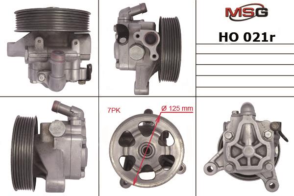 MSG HO021R-ARCH Hydraulic Pump, steering system HO021RARCH