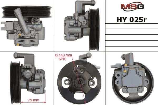 MSG HY025R-ARCH Hydraulic Pump, steering system HY025RARCH