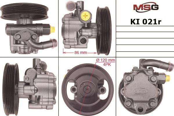 MSG KI021R-ARCH Hydraulic Pump, steering system KI021RARCH