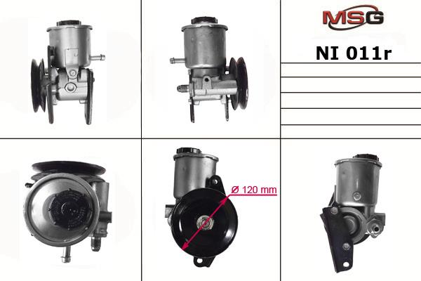 MSG NI011R-ARCH Hydraulic Pump, steering system NI011RARCH