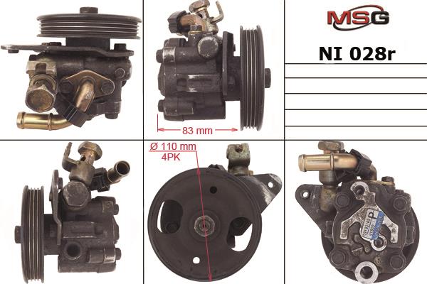 MSG NI028R-ARCH Hydraulic Pump, steering system NI028RARCH