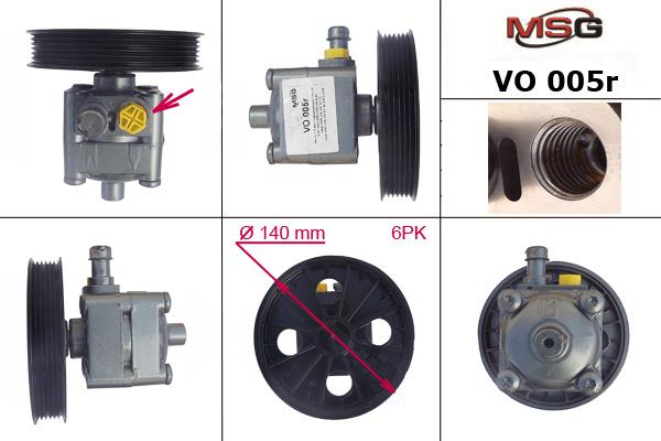 MSG VO005R-ARCH Hydraulic Pump, steering system VO005RARCH