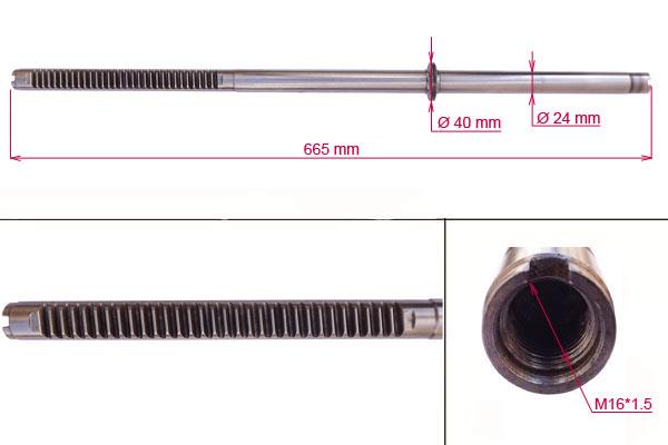 MSG VO207RC-ARCH Steering rack rod VO207RCARCH