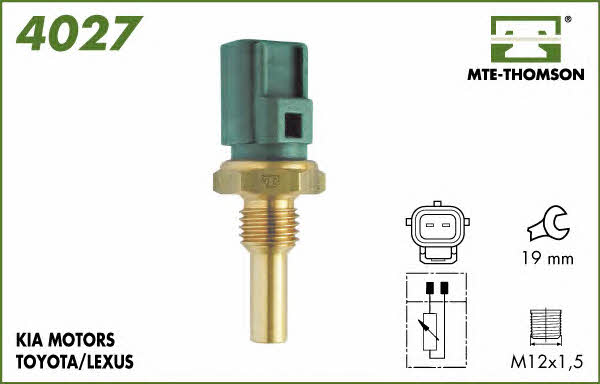 MTE-Thomson 4027 Coolant temperature sensor 4027
