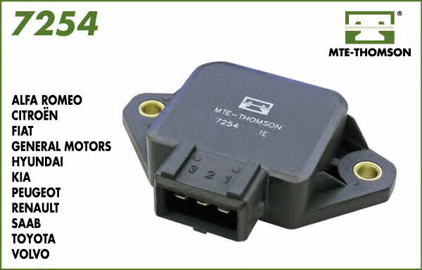MTE-Thomson 7254 Throttle position sensor 7254