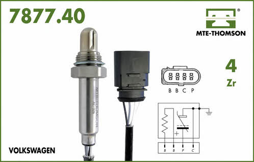 MTE-Thomson 7877.40.158 Lambda sensor 787740158