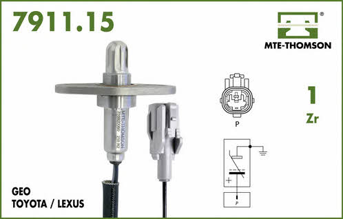 MTE-Thomson 7911.15.030 Lambda sensor 791115030