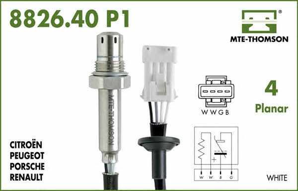 MTE-Thomson 8826.40.106P1 Lambda sensor 882640106P1