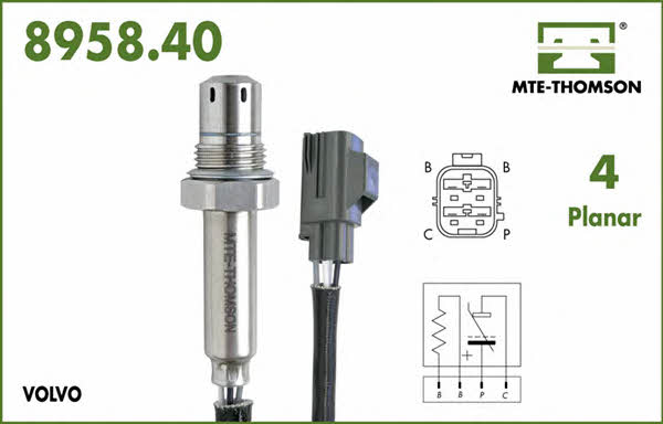 MTE-Thomson 8958.40.088 Lambda sensor 895840088