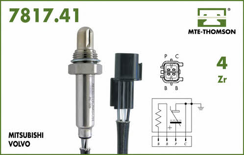MTE-Thomson 7817.41.044 Lambda sensor 781741044
