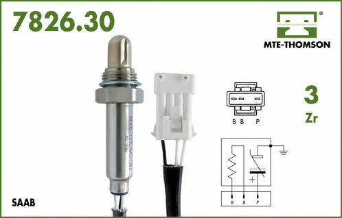 MTE-Thomson 7826.30.050 Lambda sensor 782630050