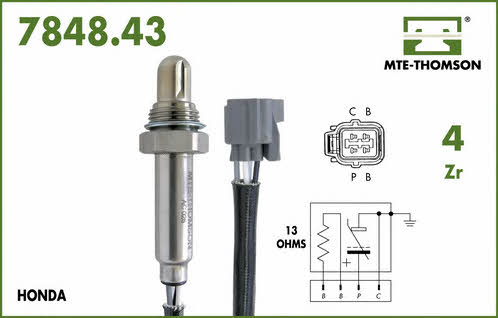 MTE-Thomson 7848.43.026 Lambda sensor 784843026