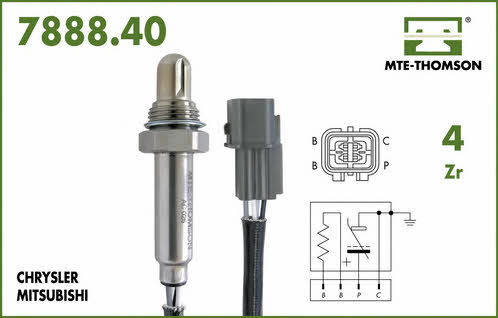 MTE-Thomson 7888.40.066 Lambda sensor 788840066