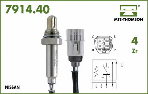 MTE-Thomson 7914.40.036 Lambda sensor 791440036