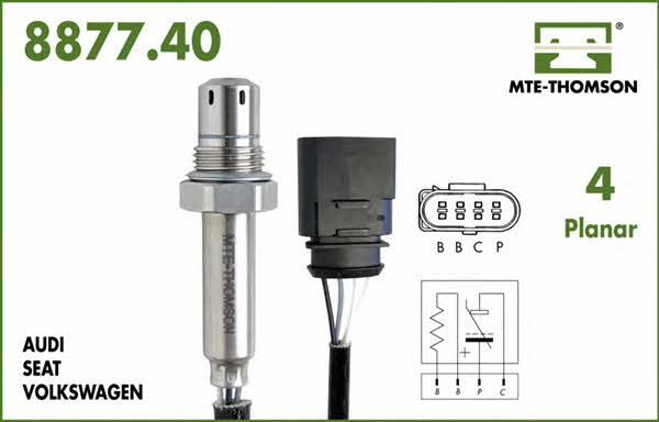 MTE-Thomson 8877.40.082 Lambda sensor 887740082