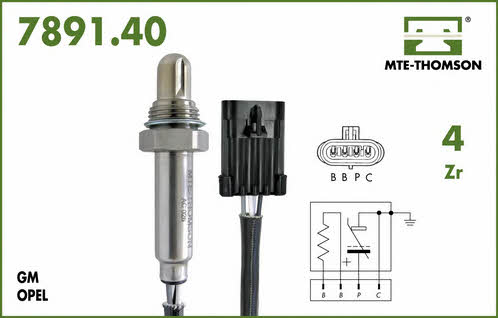 MTE-Thomson 7891.40.035 Lambda sensor 789140035