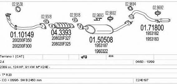 C240197009417 Mts Exhaust system