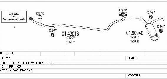 C070521015649 Mts Exhaust system
