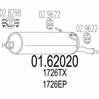 0162020 Mts End Silencer