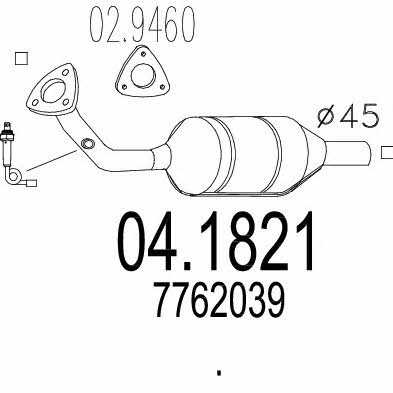 Mts 04.1821 Catalytic Converter 041821