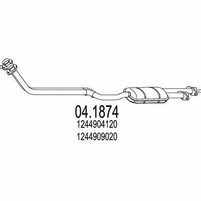 Mts 04.1874 Catalytic Converter 041874