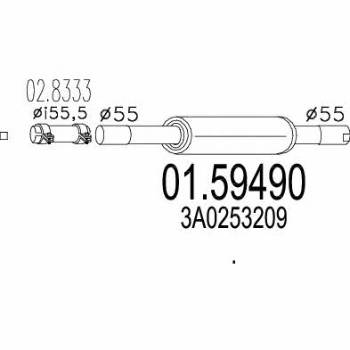 Mts 01.59490 Resonator 0159490