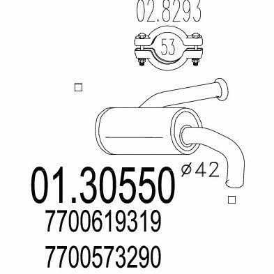 Mts 01.30550 Resonator 0130550