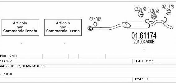 C240316022525 Mts Exhaust system