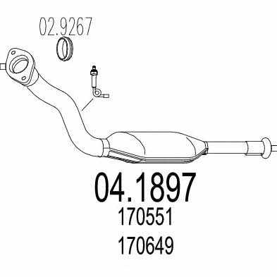 Mts 04.1897 Catalytic Converter 041897