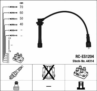 NGK 44314 Ignition cable kit 44314