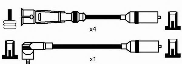 NGK 0502 Ignition cable kit 0502