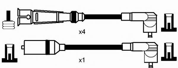 NGK 0509 Ignition cable kit 0509