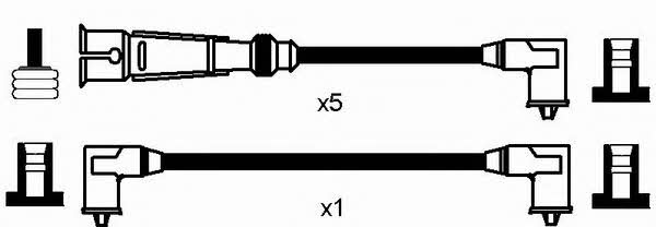 NGK 0512 Ignition cable kit 0512